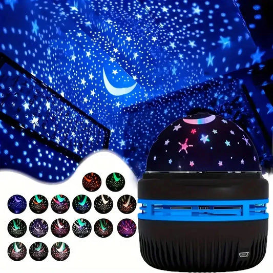 Colorful LED Starry Sky Projector Galaxy Light Magic Ball Lamp For Home Decoration