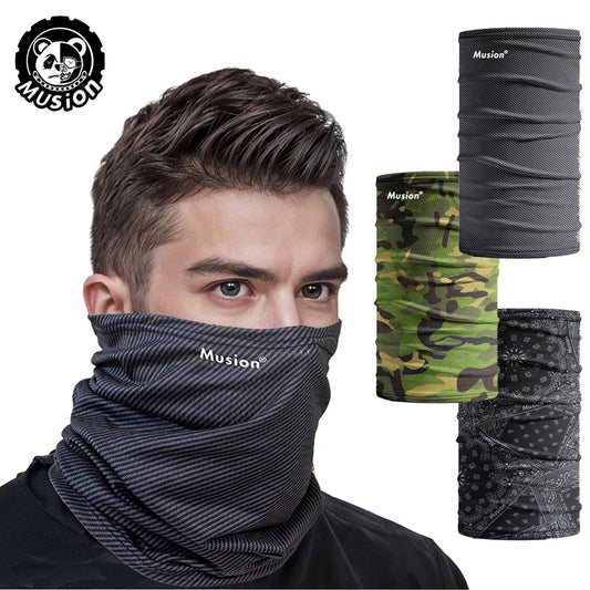UV Protection Scarf Ice Silk Face Cover Mask