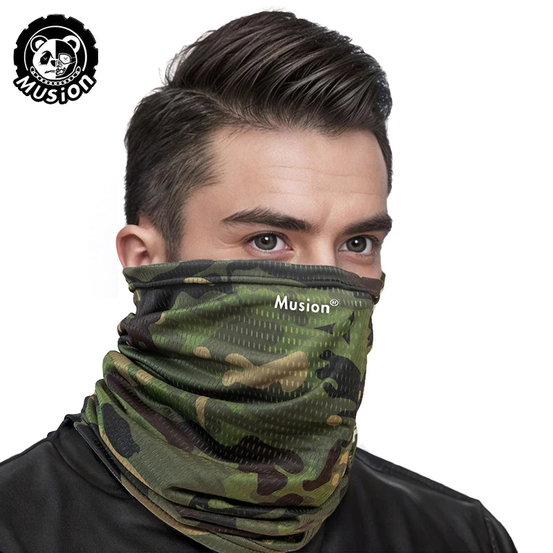 UV Protection Scarf Ice Silk Face Cover Mask