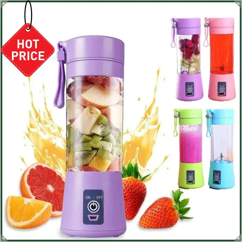 Mini Electric Juicer USB Charging Smoothie Milkshake Maker