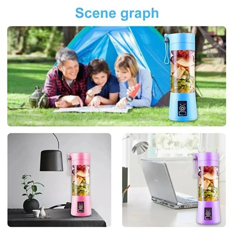Mini Electric Juicer USB Charging Smoothie Milkshake Maker
