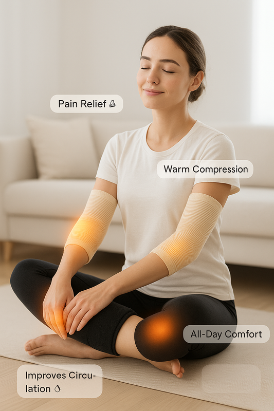High Compression Knee Warmer – Leg Support for Pain Relief ( free size )
