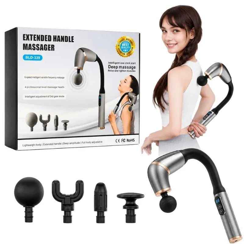 Long Handle Fascial Gun Massager | Model: BLD-339